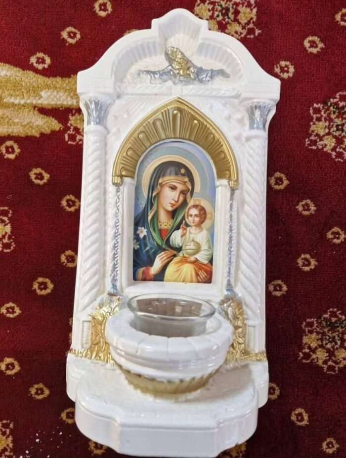 Candelă pe ulei „Casa mea în mâinile Tale, Doamne