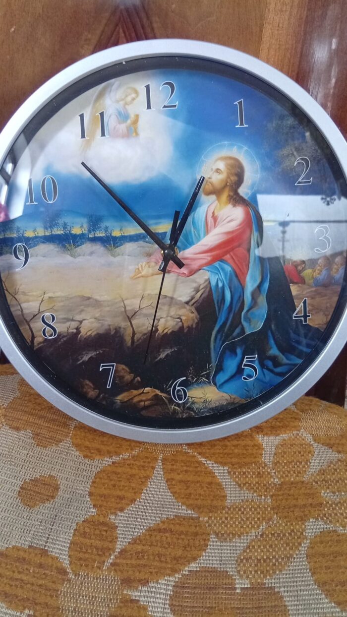 Ceas de perete cu icoană