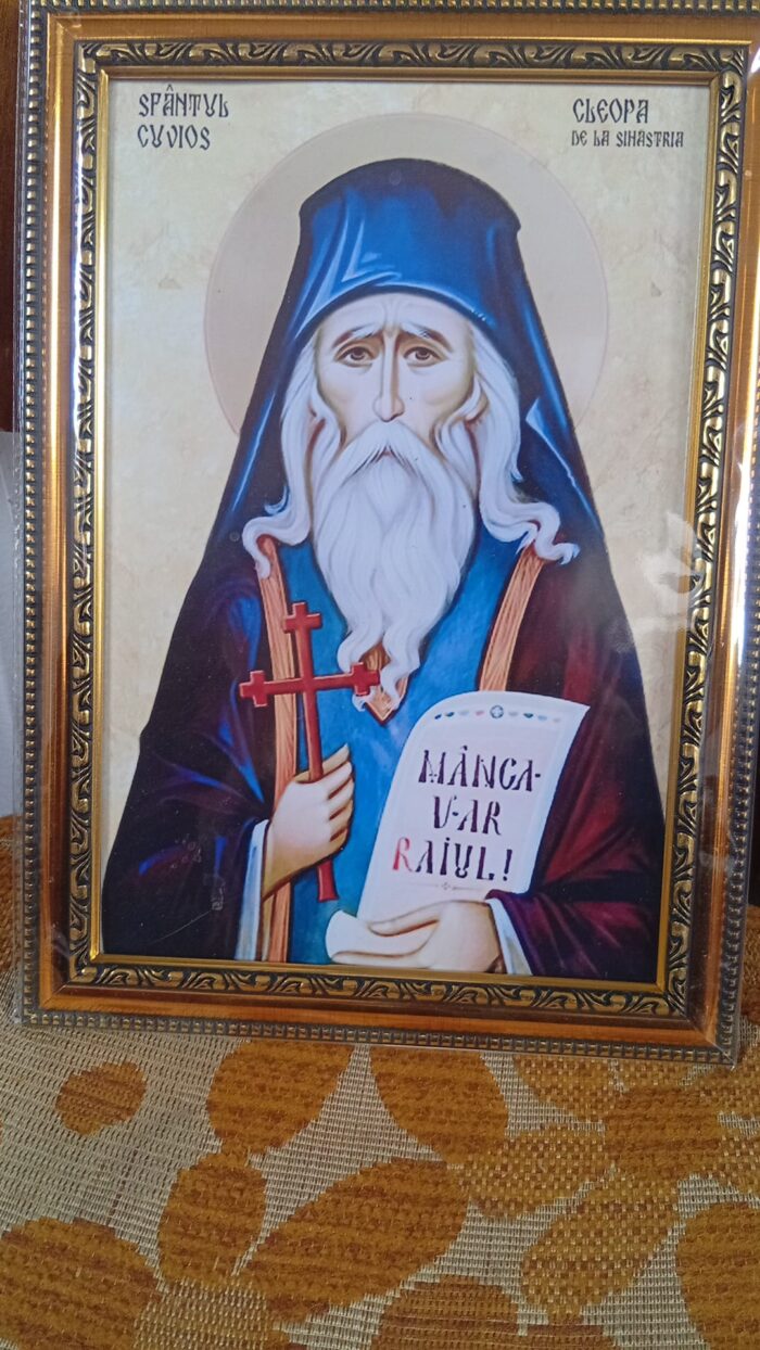 Icoana Sfântului Cuvios Cleopa de la Sihăstria